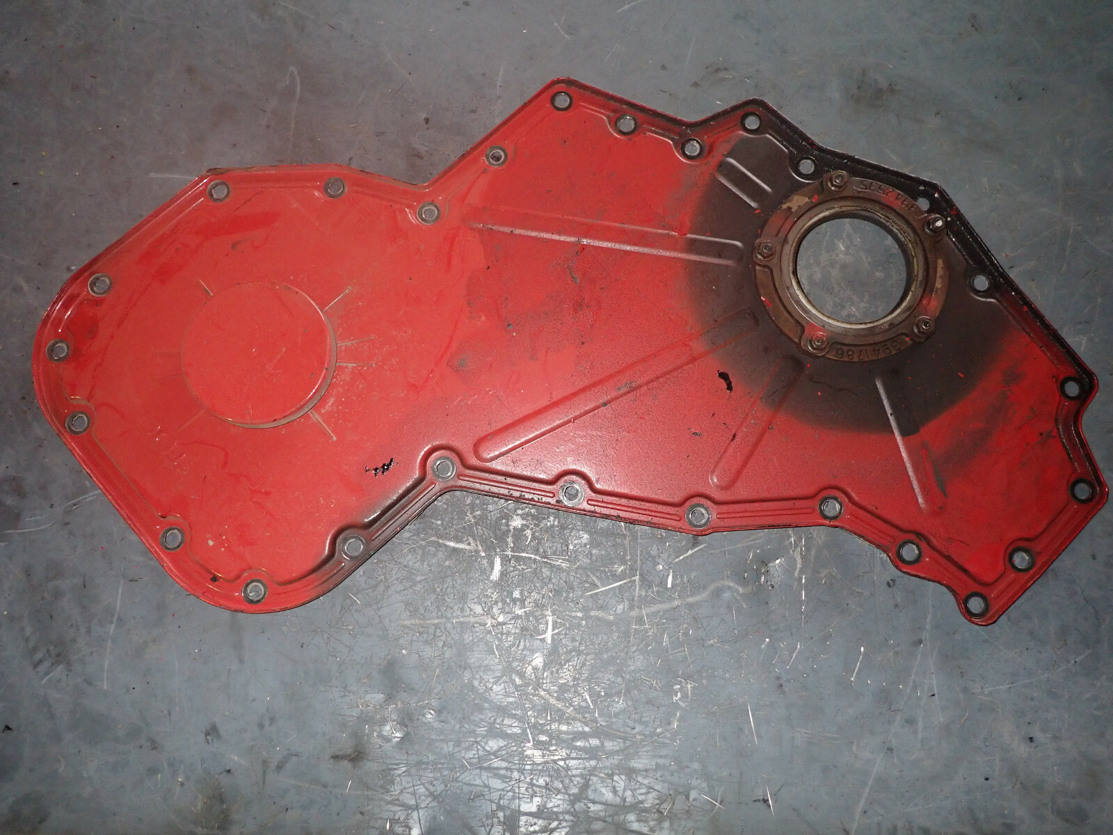 Cummins QSL9 G8 8.9L Diesel Engine ISL Gear Cover 3958114 Cummins QSL9 G8 8.9L Diesel Engine ISL Gear Cover 3958114