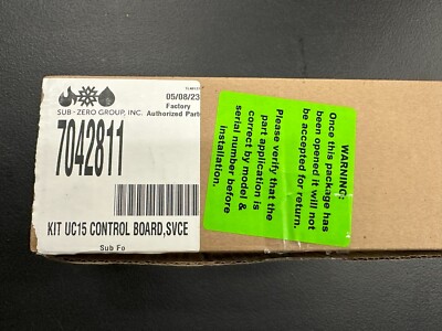 7042811 Control Board Refrigerator Sub-Zero