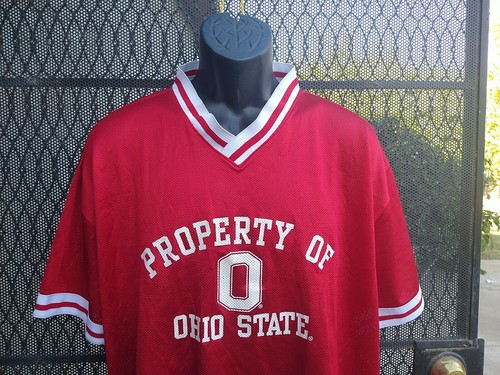 Vintage Sports Attack Mesh Shirt Ohio State XL 