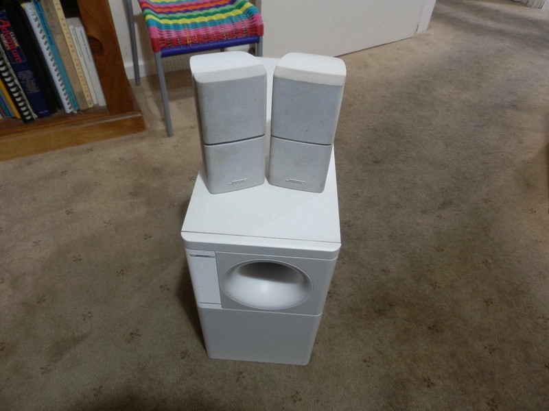 bose twin cube speakers