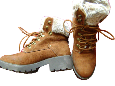 Designer fur lined boots sale