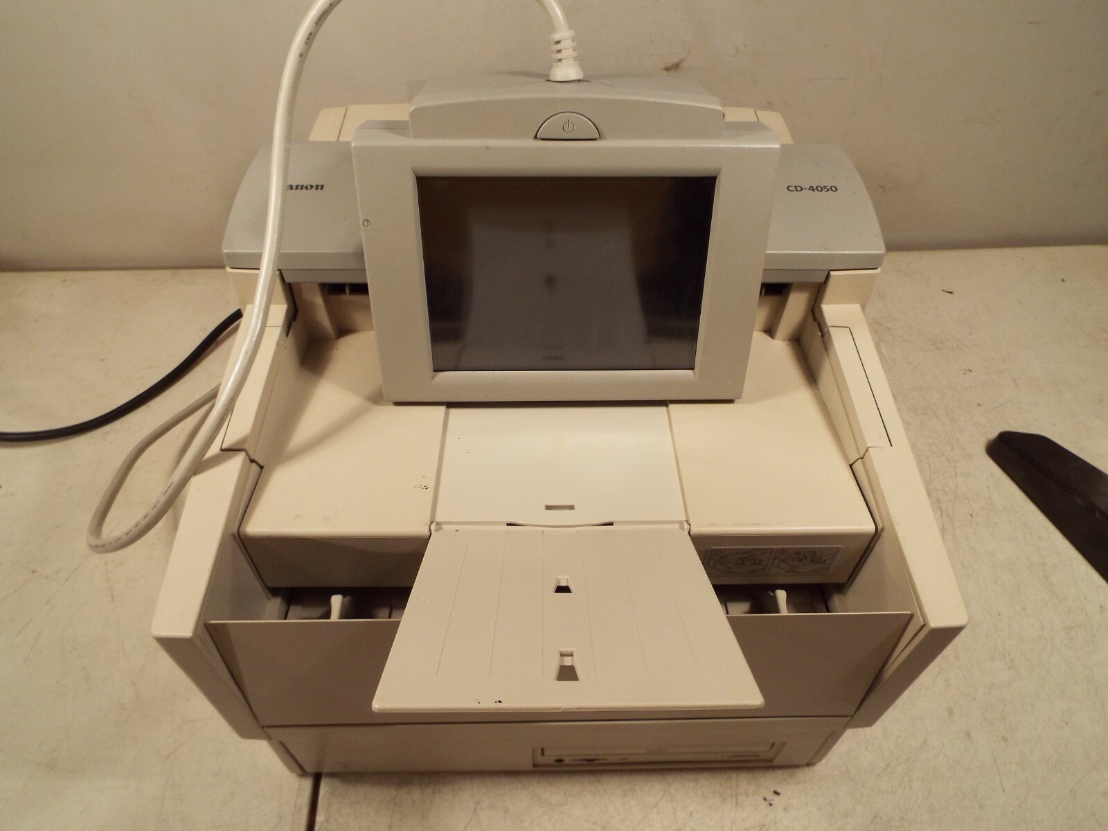 CANON IMAGEFORMULA CD-4050 NETWORK PASS THROUGH SCANNER Untested Powers On