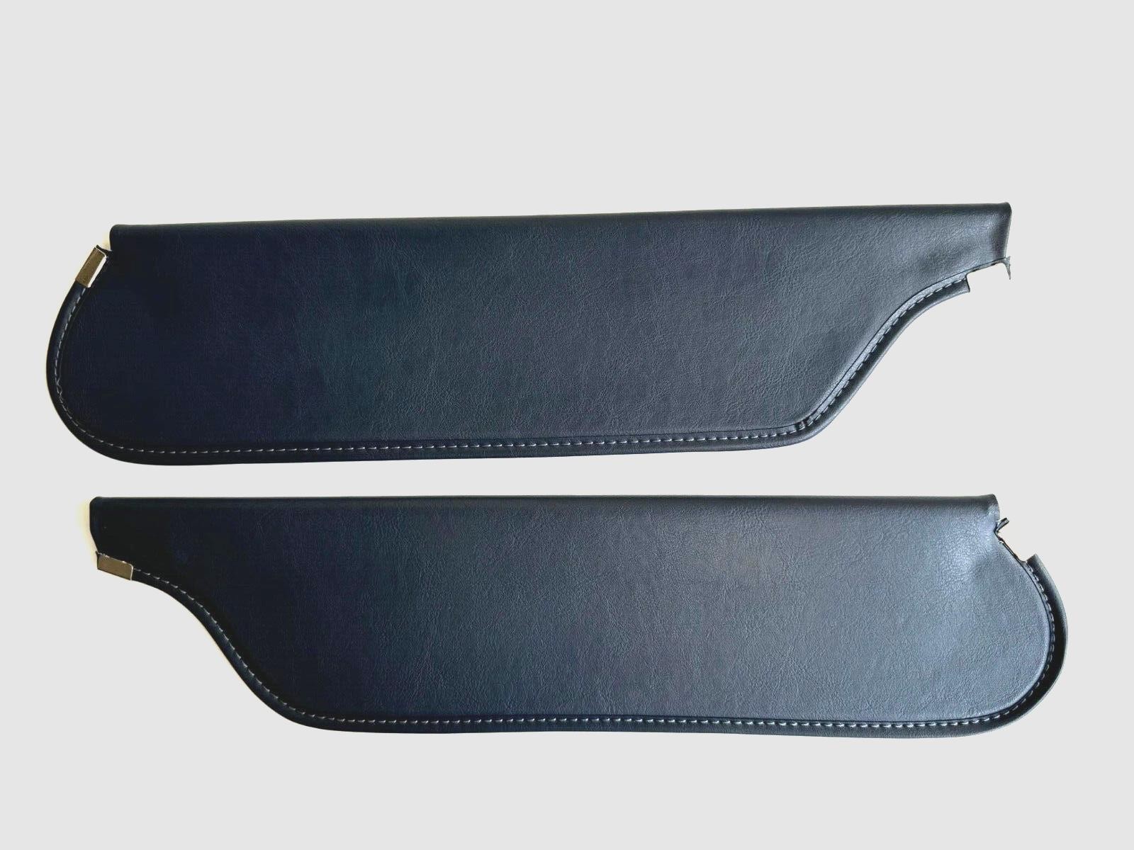 Sunvisor Pair Set for Ford Mustang Coupe Fastback 1964-1966 Dark Blue