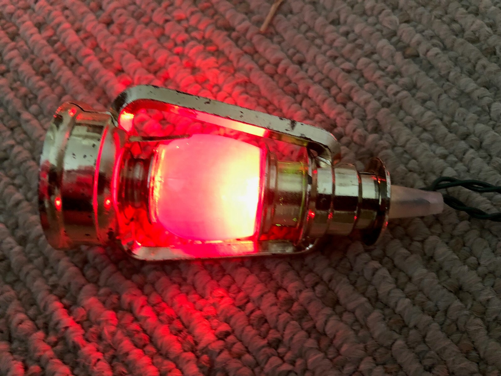 Vintage Christmas Lanterns Miniature String Lights Kurt Adler Italian Lites