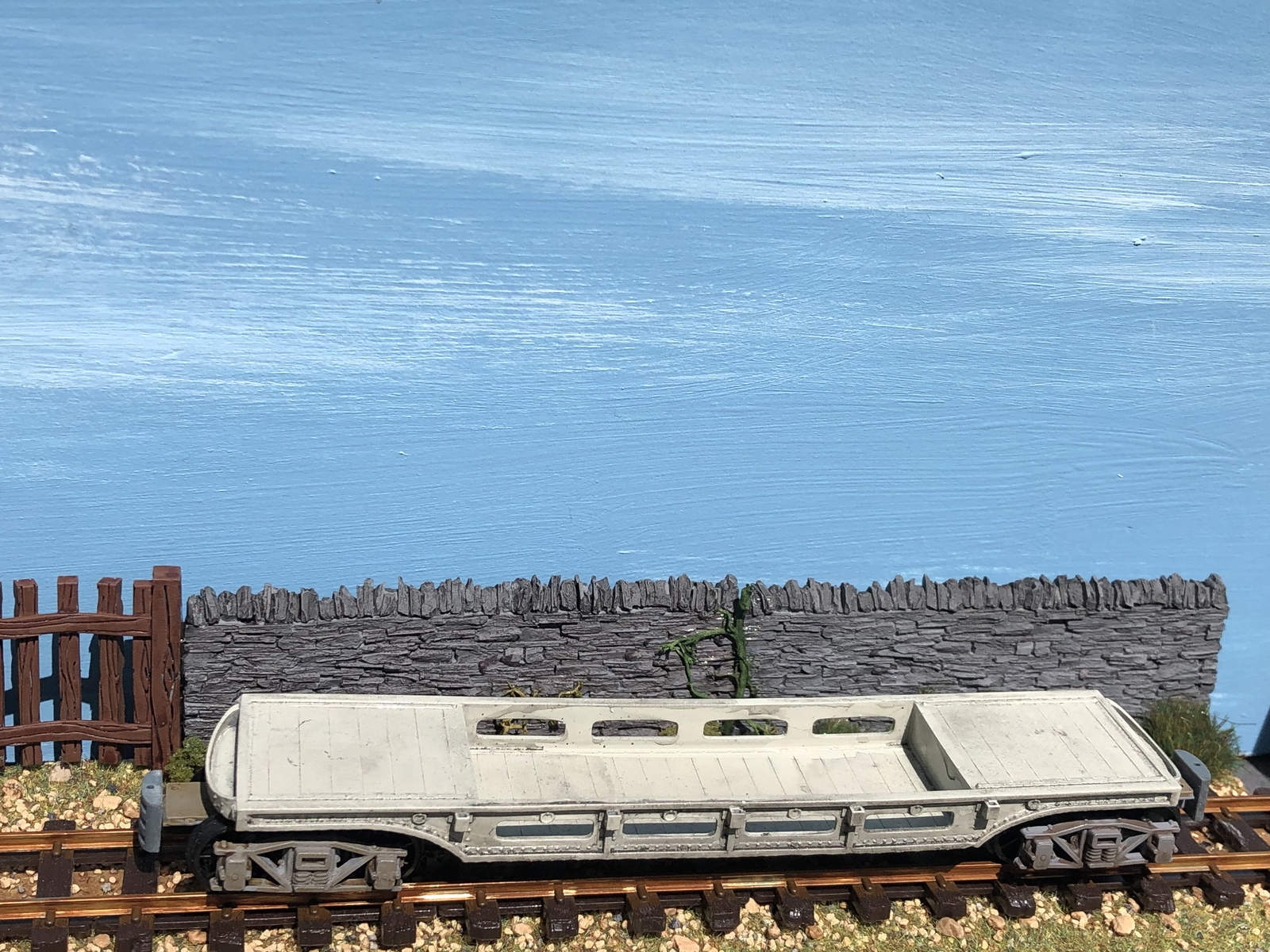 Gn15 Narrow Gauge Pechot wagon - comes with bogie wheels and NEM pockets - Picture 4 of 9