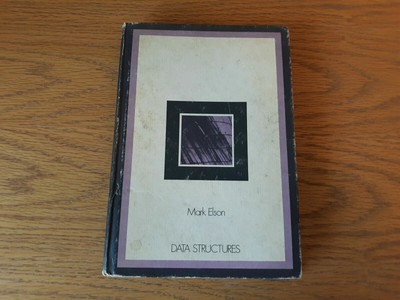 Data Structures by Mark Elson Computer Science Textbook Hardcover 1975 