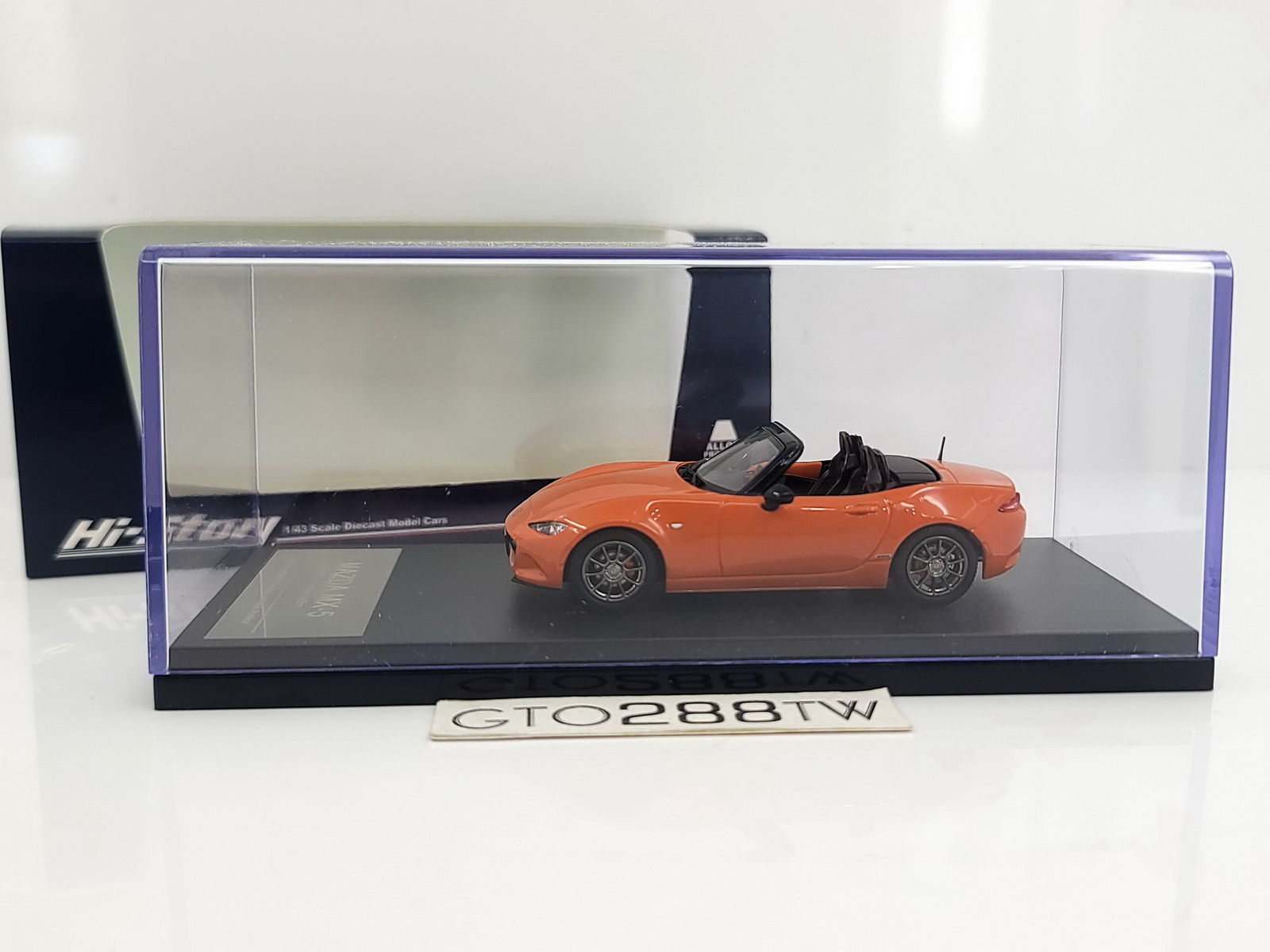 1/43 ND ロードスター 30周年記念車　モデルカー　Hi-Story Hi Story 1:43 scale Mazda MX-5 Roadster(ND) 30th Anniversary