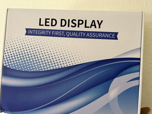 Led display integrity first quality assurance 14-inch