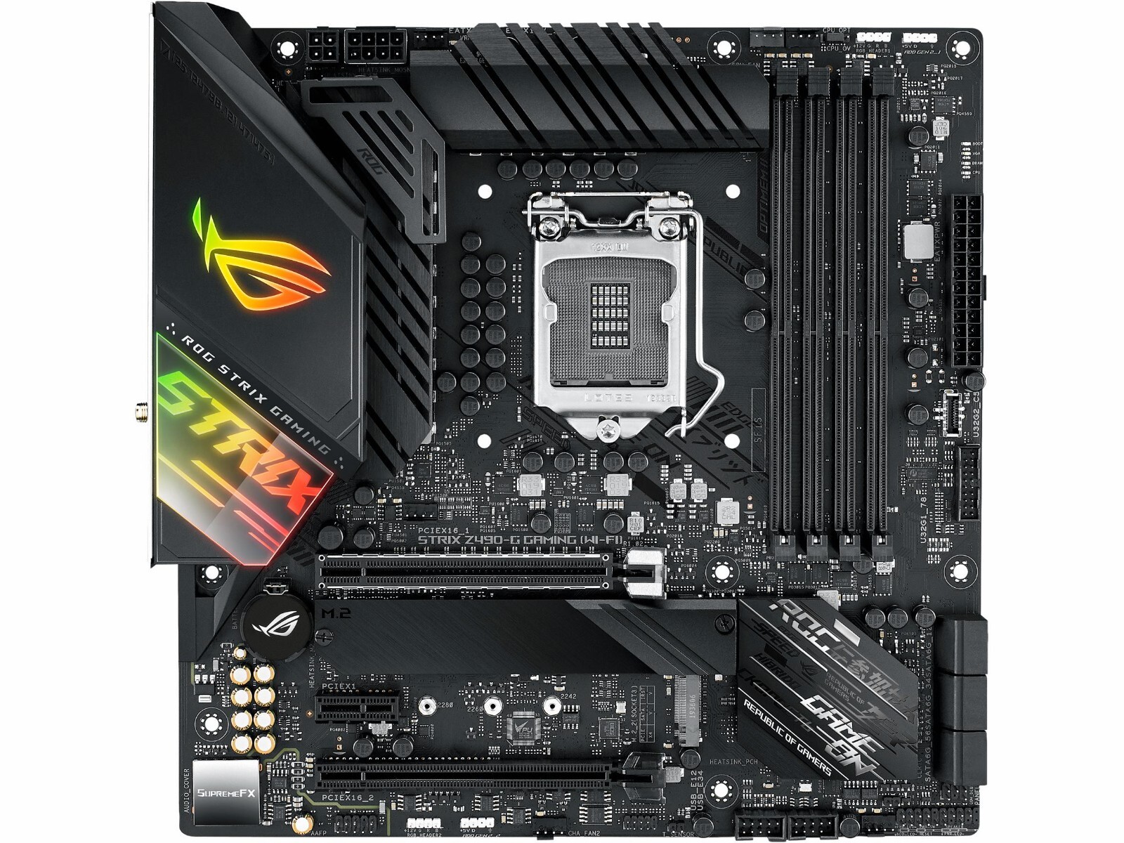 ASUS ROG STRIX Z490-G GAMING (WI-FI) Micro ATX Intel