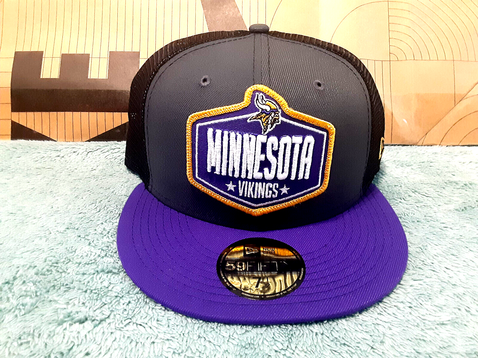 New Era Minnesota Vikings 2021 NFL Draft On-Stage 59FIFTY