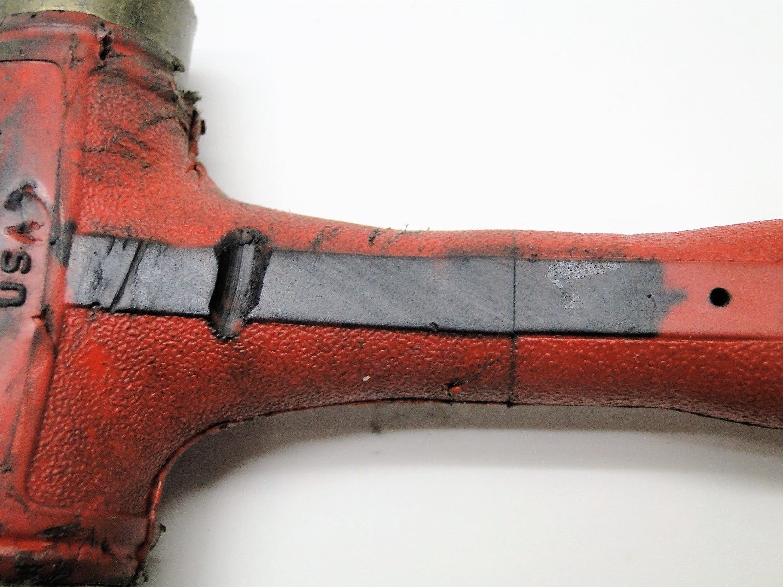 Snap On HBBT16 Bronze 16 oz Dead Blow Ball Peen Soft Grip Hammer Mallet