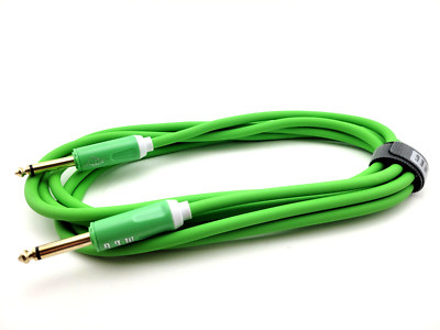 10 ft Exian Instrument Cable - 1/4 inch - Straight to Straight - Noiseless