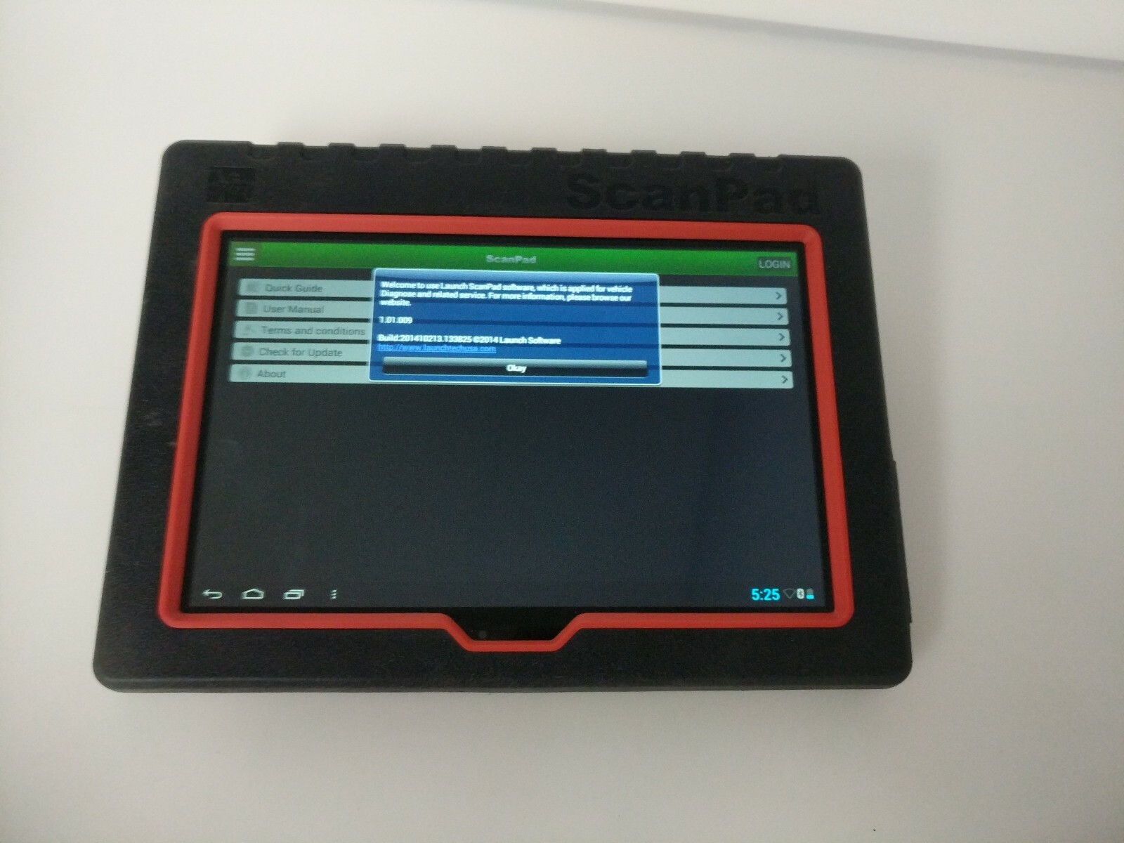 Launch Scanpad 101 Scan Tool Tablet, No Dongle, No Cables Un Registered