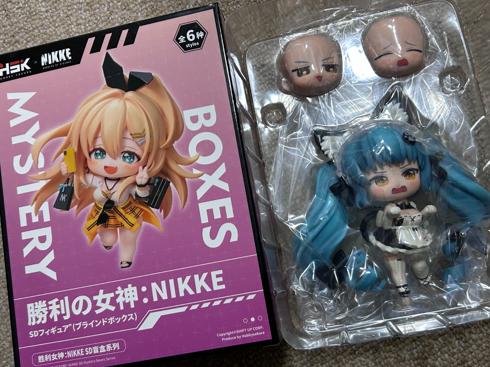NIKKE SDフィギュア ミステリーボックス メガニケ】SACシリーズ『勝利の女神：NIKKE デフォルメ