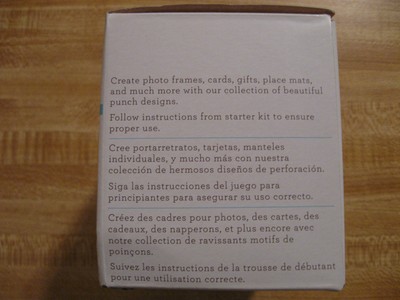 ROYAL HEART FRAME BORDER PUNCH CARTRIDGE - Martha Stewart Crafts (NEW, SEALED)