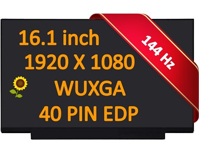 New HP Omen 16-b0013dx Gaming 144hz Display 16.1'' FHD LCD IPS Screen 16-b1010nr