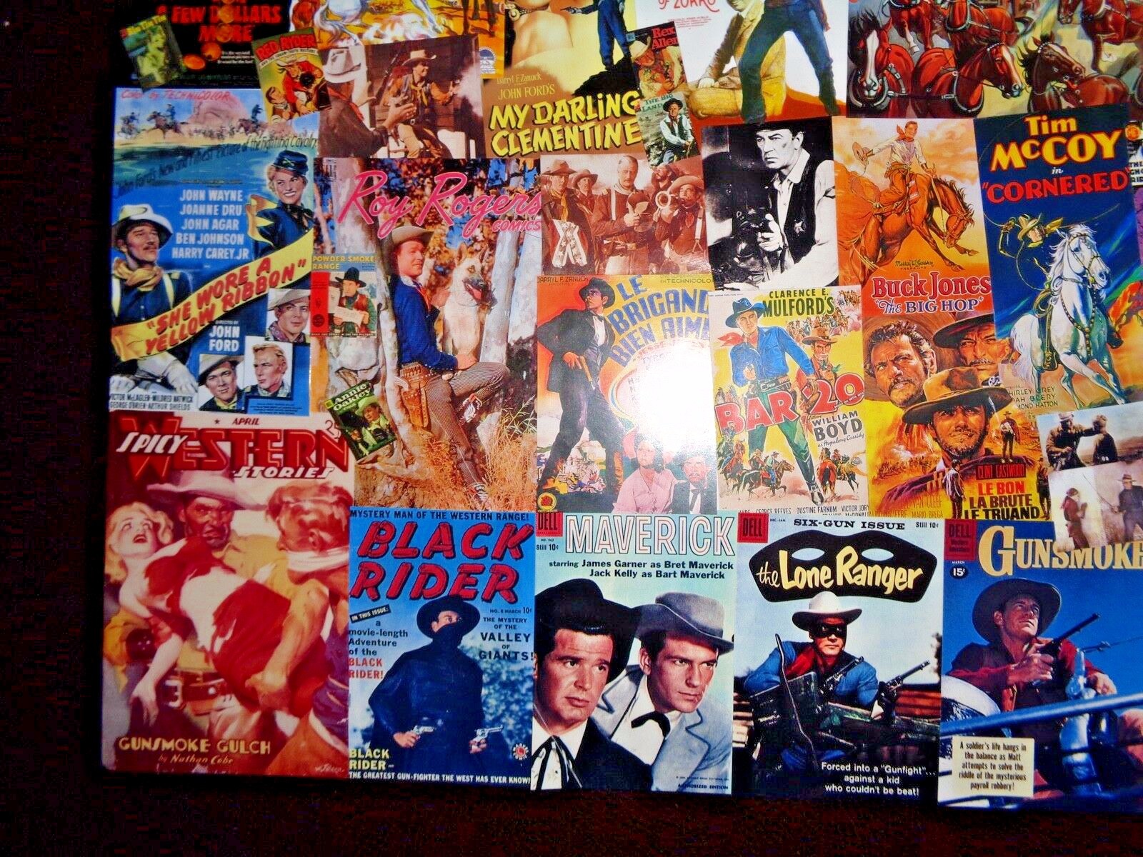 THE AMERICAN WESTERN IN MOVIES-TV-COMICS ORIGINAL ART 18