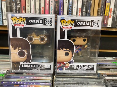 Oasis Noel Gallagher Liam Gallagher Funko Pop Pair 2022 [2 Funko Pop VG]