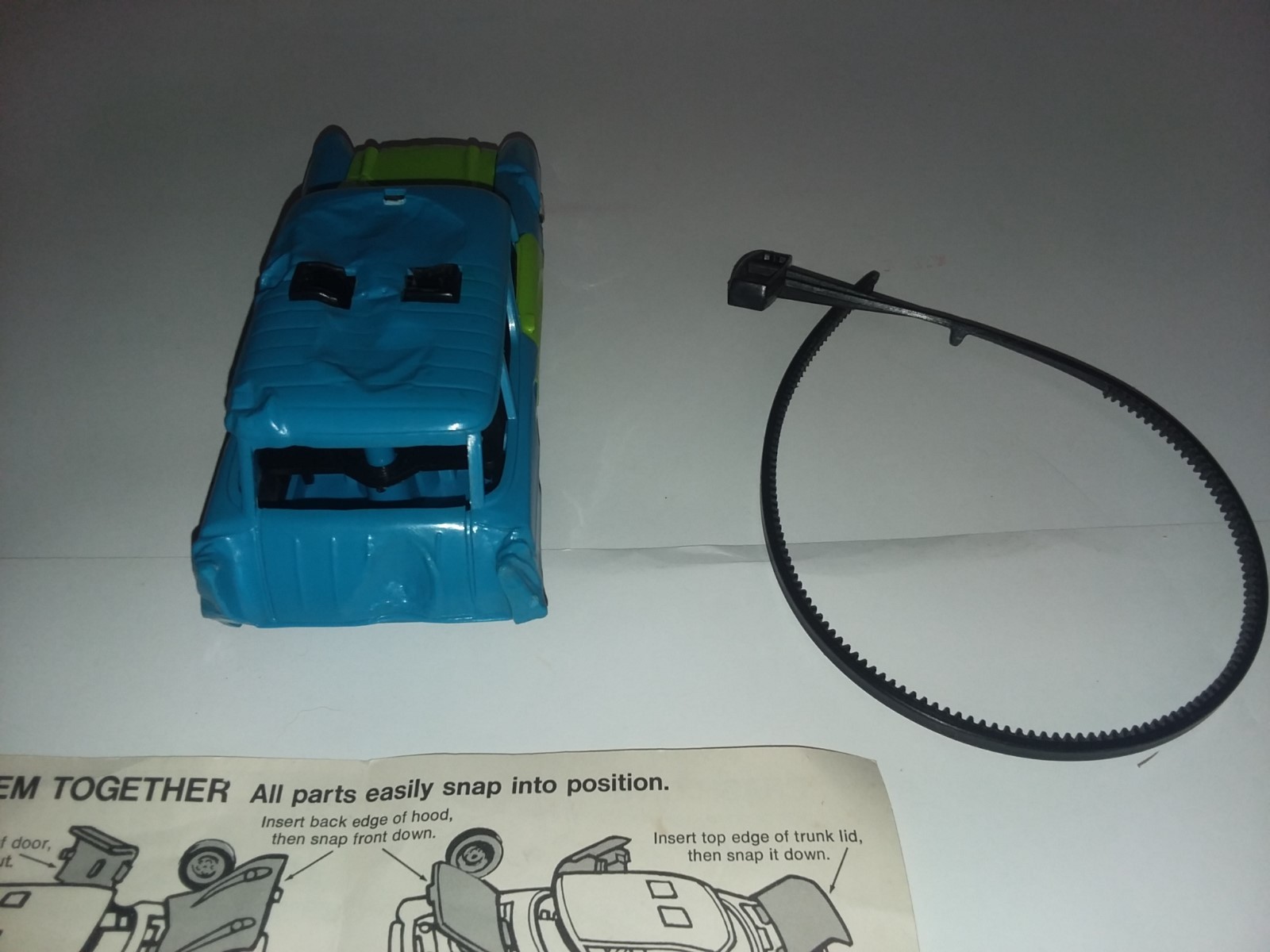 Smash Up Derby Kenner SSP 1st edition 1971 Instructions CAR AND PULL ONLY