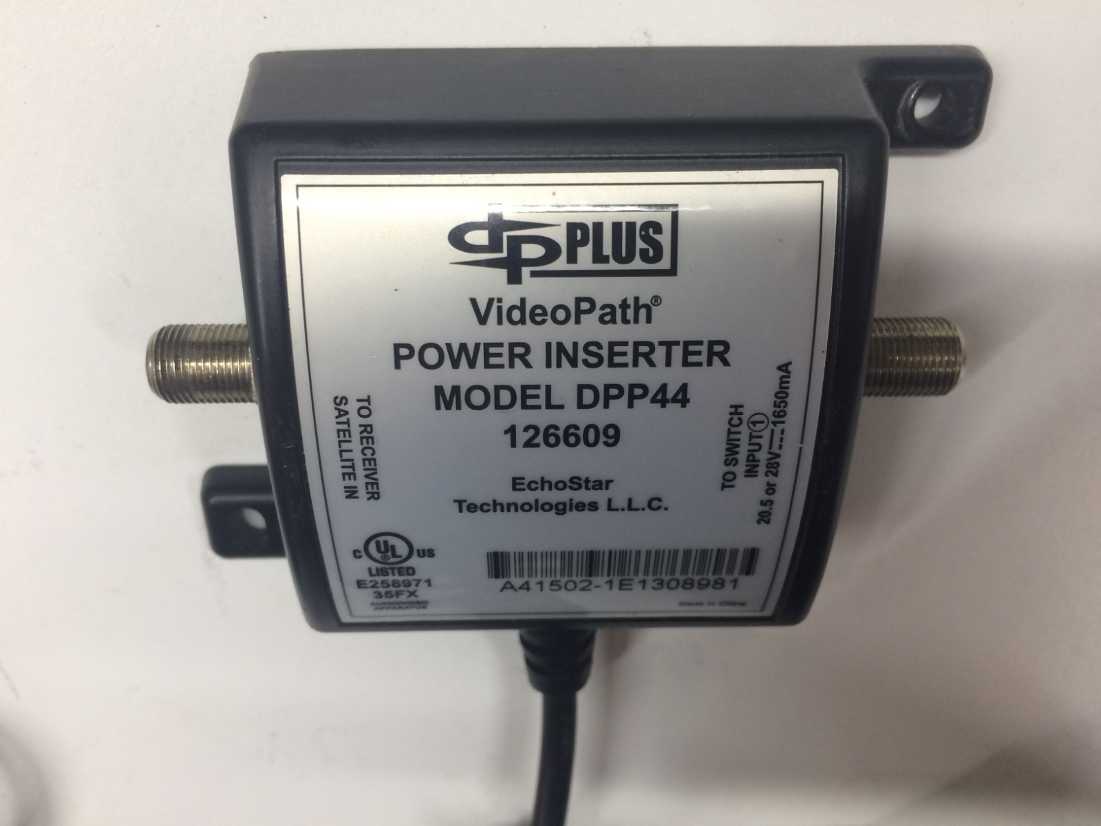 Dish Network DPP44 Multi Dish Switch and Power Inserter 173402 126609