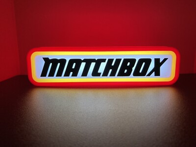 Matchbox 3d Printed Led Sign