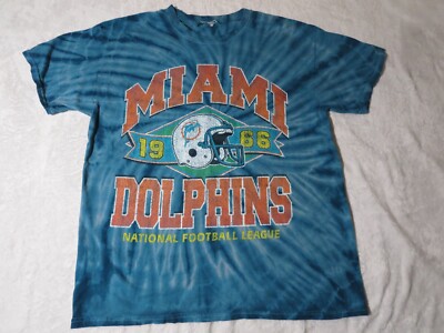 Miami Dolphins NFL Tie Dye Distressed Shirt