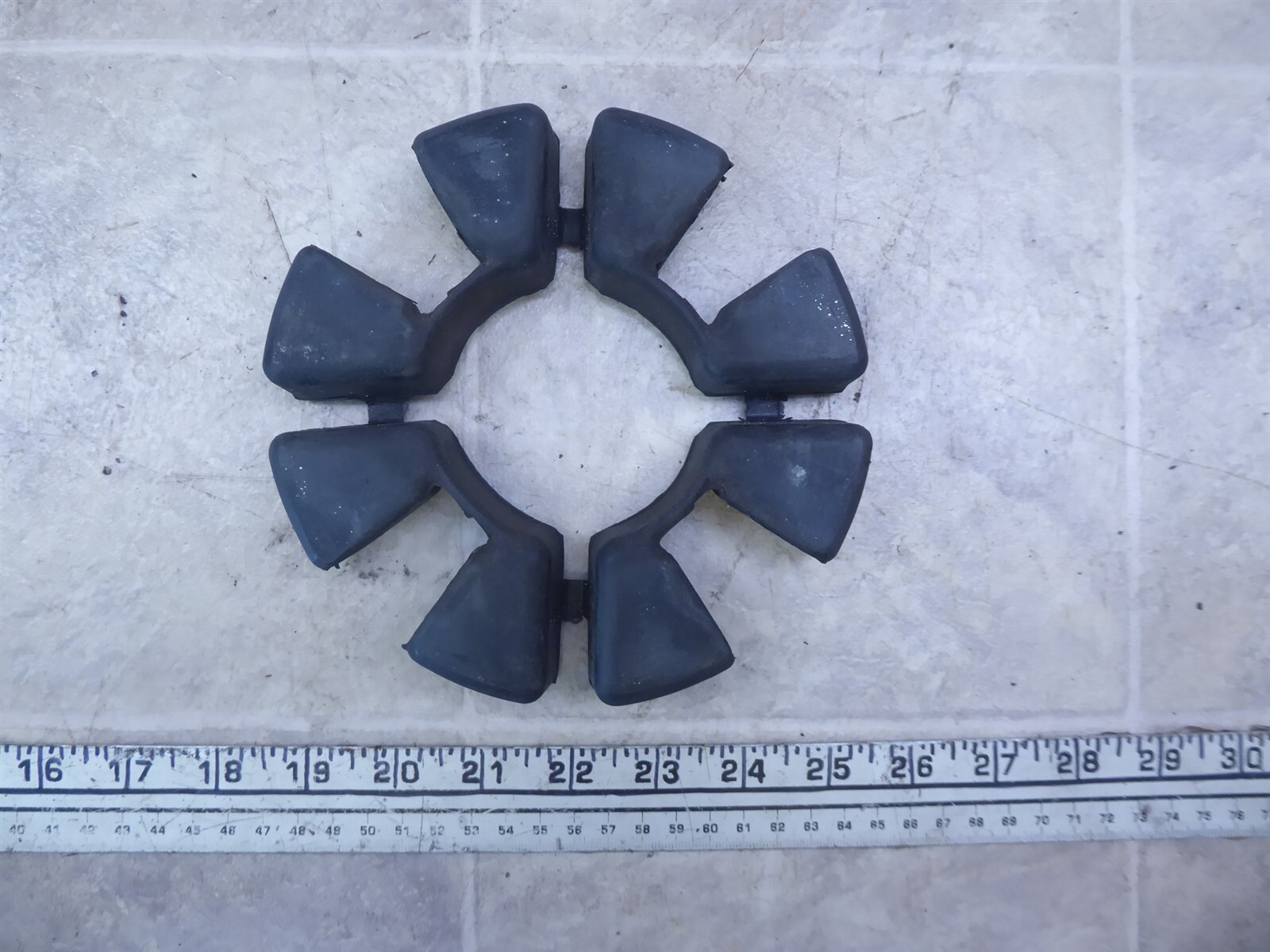 1987 Kawasaki ZX600 Ninja K449-4) rear rubber wheel sprocket