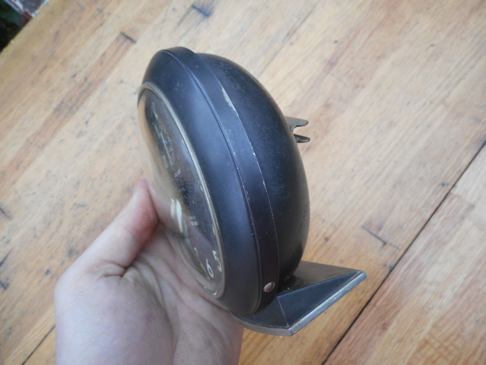 VINTAGE WESTCLOX BLACK BIG BEN LOUD ALARM 48 H 2A ALARM CLOCK FOR PARTS REPAIR