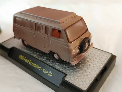 STUNNING 1963 FORD ECONOLINE- VAN GO, MOCHA BROWN, NIOB, EXPLORE THE USA! FUN 