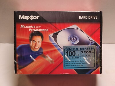 Maxtor L01P100 Ultra Series 100GB 8MB Cache 7200 RPM Internal Hard Drive - NEW