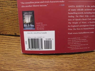 2005 BOOK  LIGHT ON SNOW BY ANITA SHREVE PAPERBACK VERY GOOD SHAPE