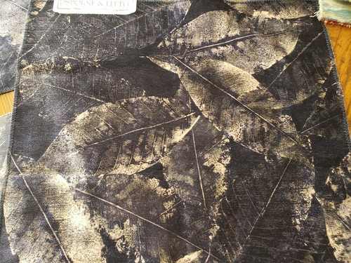 (3) OSBORNE & LITTLE Fabric Remnants - KAYIN - VELVET CHENILLE - FRANCE -  $220