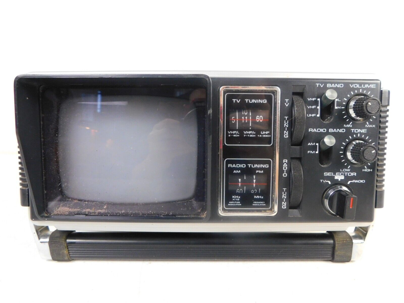 テレビ Car TV-M6500XA CASIO RARE Casio 1994 Boombox LCD-TV CD TV Works, (CD & Cassette
