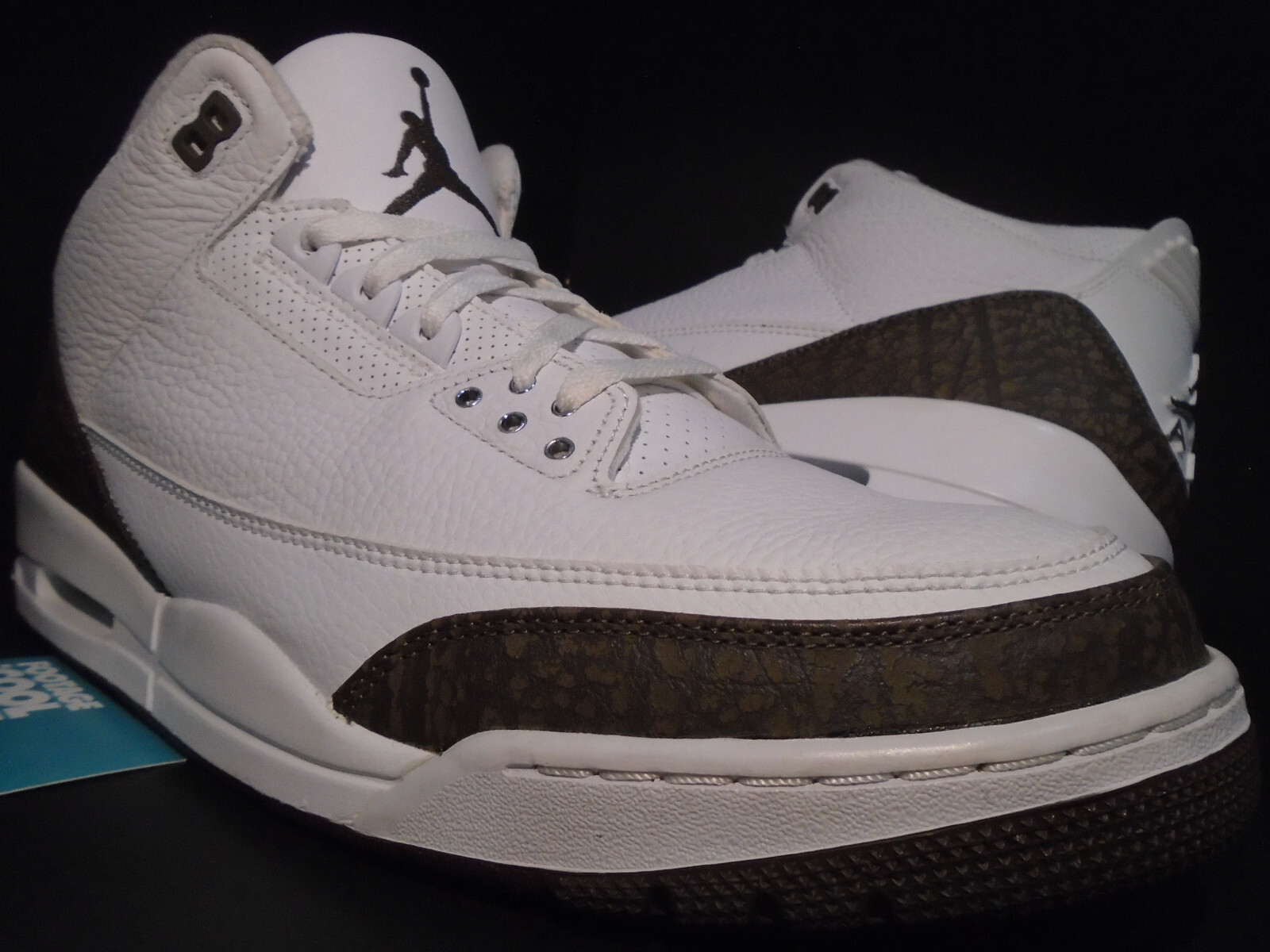 NIKE AIR JORDAN III 3 RETRO OG WHITE DARK MOCHA CHROME NIKE AIR JORDAN III 3 RETRO OG WHITE DARK MOCHA CHROME
