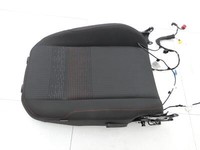 VW Golf VII 7 Variant 17-20 Kombi Sitzbezug Rückenpolster Rechts Vorne für Beifahrer Sitz titanschwarz wild cherry... Vorschau 4