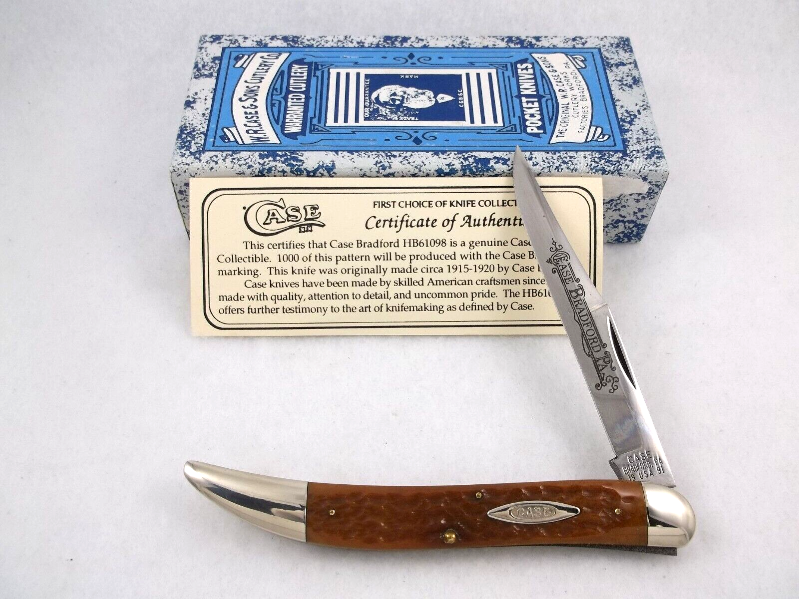 CASE CLASSIC 19USA91 HB61098 Large Toothpick Knife | eBay