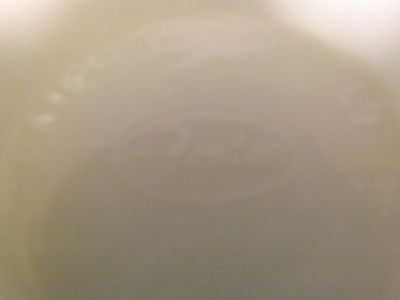 FENTON WHITE MILK GLASS HOBNAIL 6 CANDLE HOLDER PEDESTAL