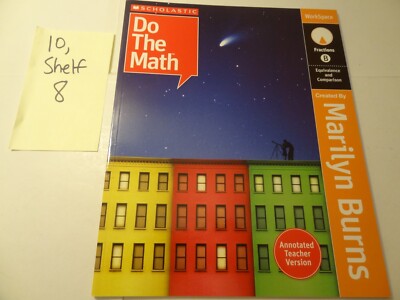 Scholastic Do the Math Fractions B Teacher Edition as Shown