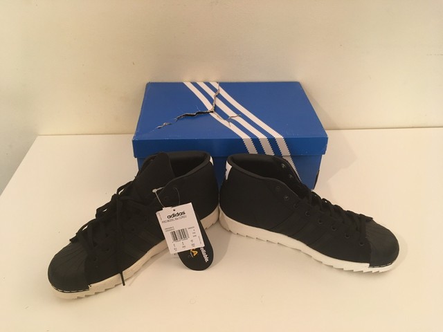 adidas originals pro model 80's trainers in black s80533 adidas originals pro model 80's trainers in black s80533