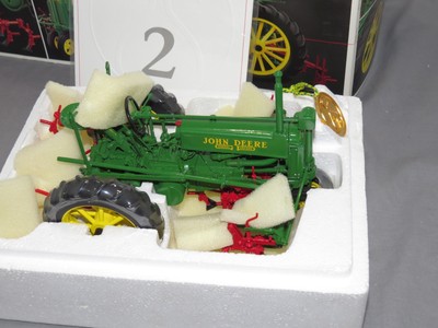 John Deere Model A Tractor w/ 290 Cultivator #2 Precision Classics NIB ERTL 1/16