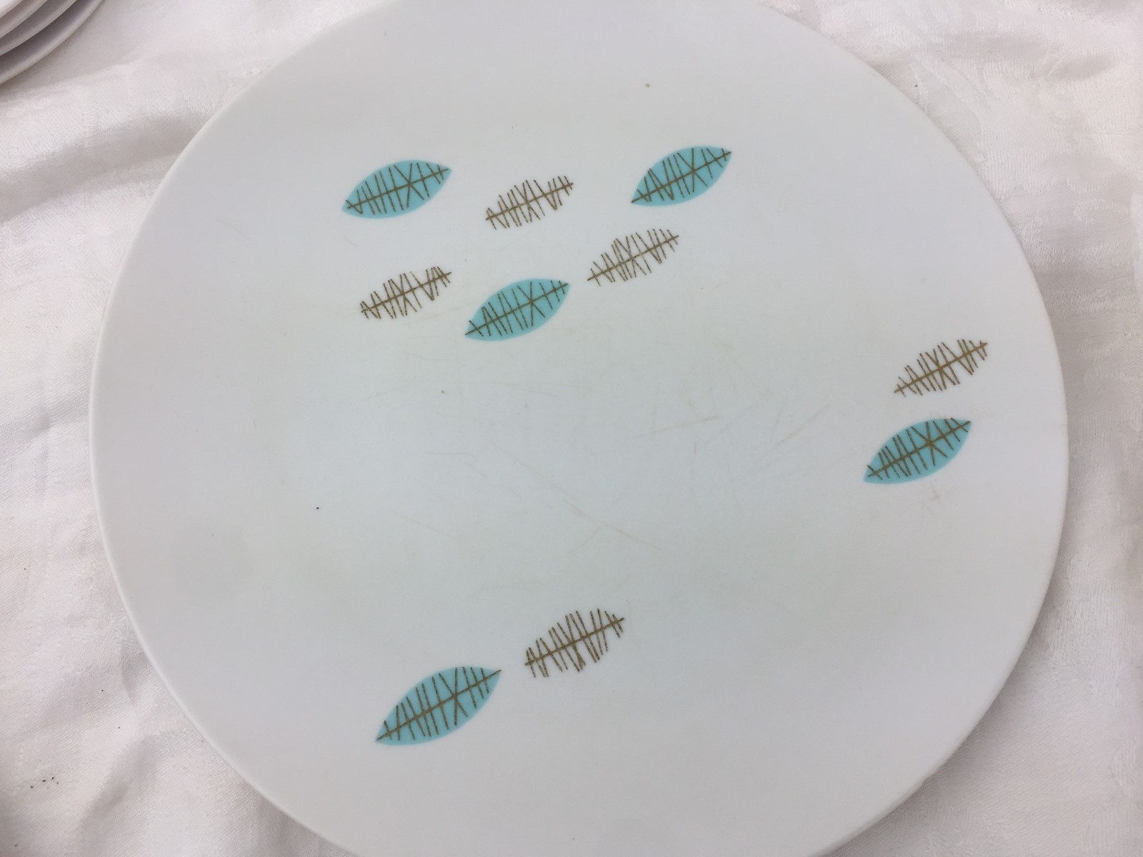 Apollo Ware Melmac Dining Set 12pcs Alexander Barna Lot