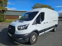 2023 73  FORD TRANSIT 2.0 EcoBlue 130ps H2 Leader Van Light Damaged Salvage