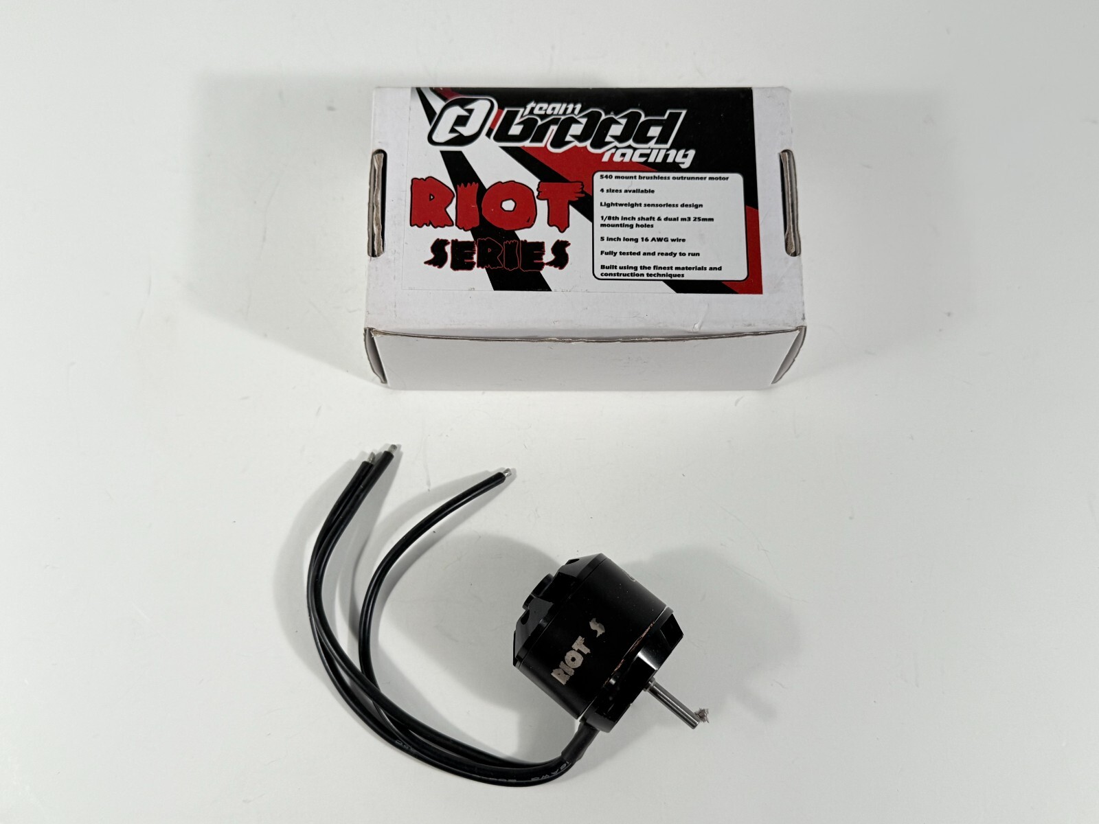 SLOT WARS モーター　FC-260S Team Brood Riot S 35mm Sensorless Outrunner Brushless