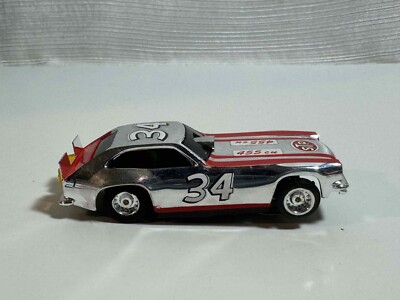 Tyco Pinto Funny Car  HO Slot Car TESTED RARE Chrome STP Collectors Quality