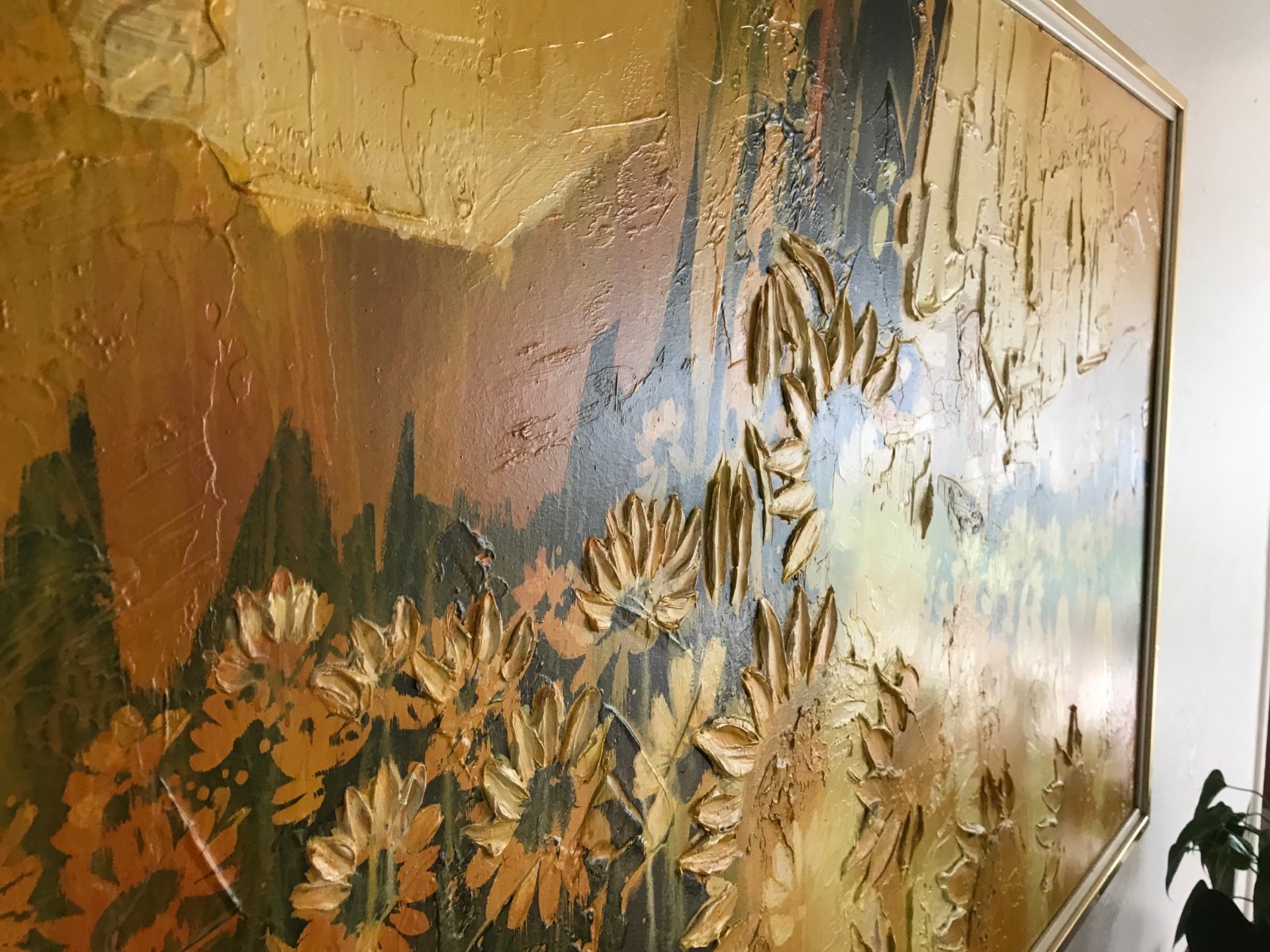 Chichicov Mid Century Modernism Original Oil Painting 50