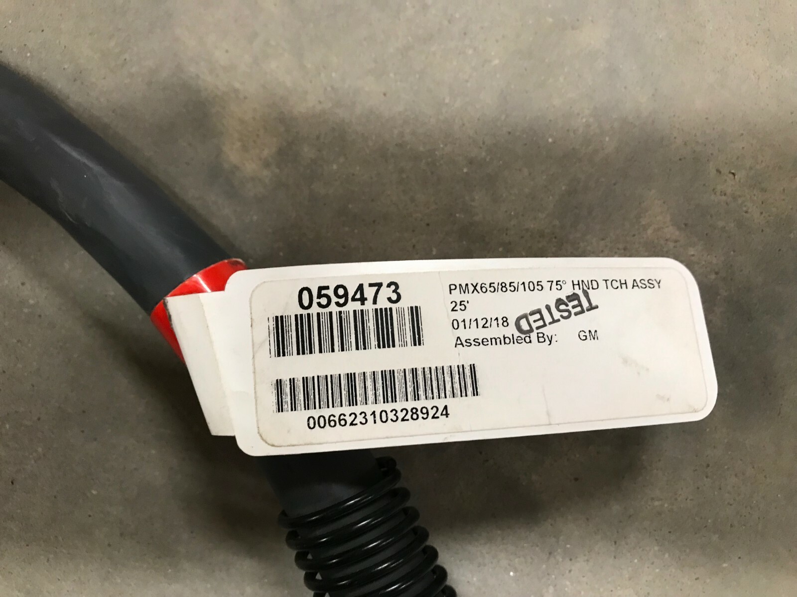 Hypertherm 25ft Duramax Hand Torch Assembly (059473)