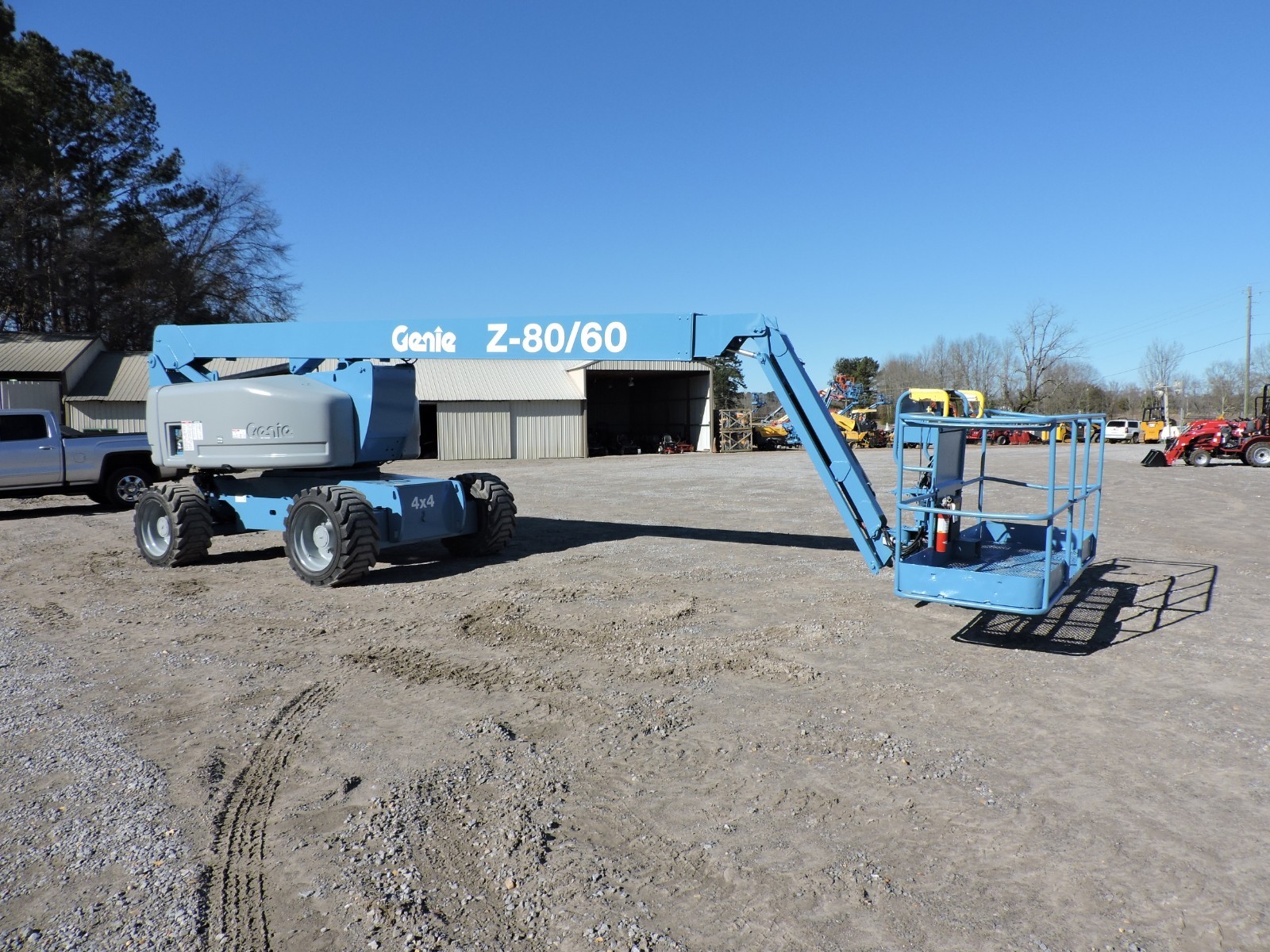2008 GENIE Z80/60 ARTICULATING BOOM LIFT - 80' REACH - JIB - VERY NICE MACHINE!!