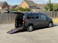 2021 PEUGEOT RIFTER XL 1.2 PETROL AUTOMATIC 5 SEATER WHEELCHAIR VEHICLE