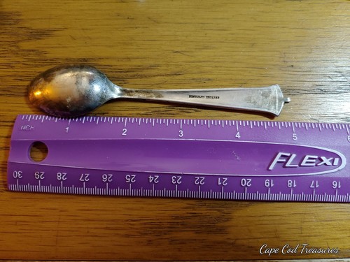 Set of 2 Vintage Silver Plated Queen Elizabeth II Coronation Spoons