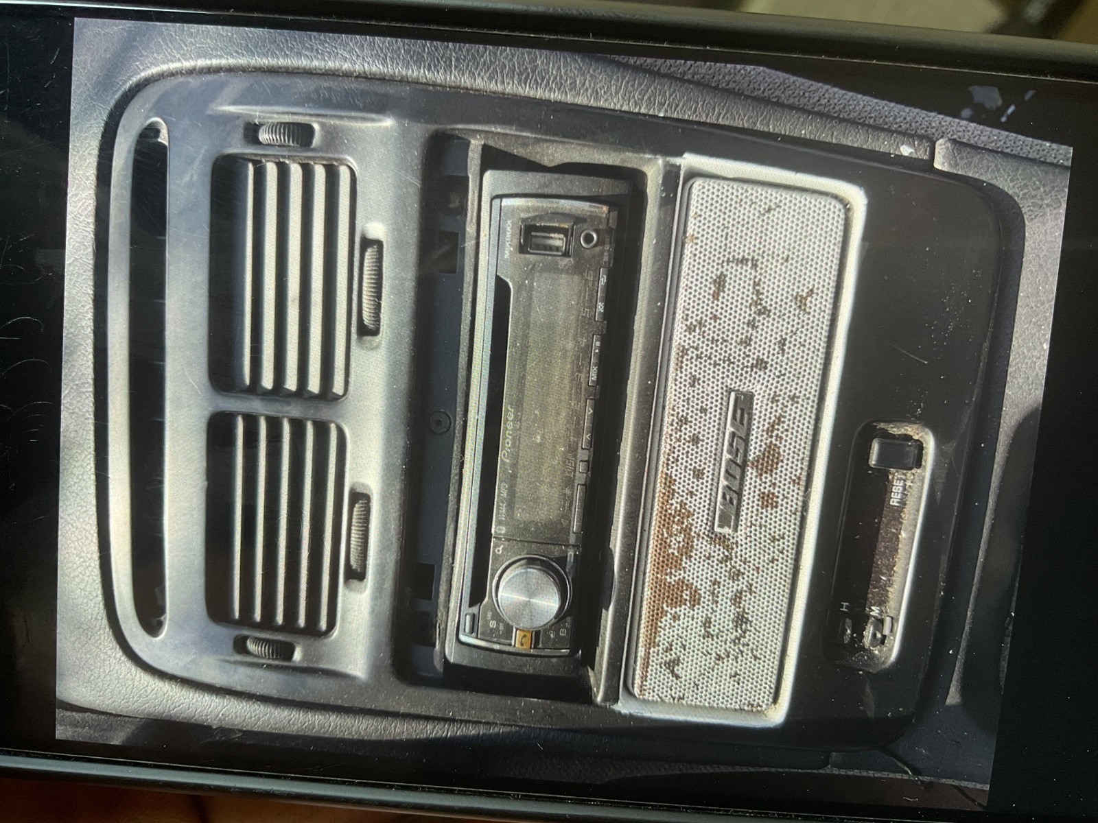 BOSE - たった 90-96 Nissan 300zx Z32 Single Din Radio Bezel BOSE Trim